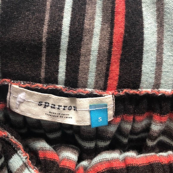 Sparrow (Anthropologie) Lima lines wool sweater skirt - Picture 5 of 6